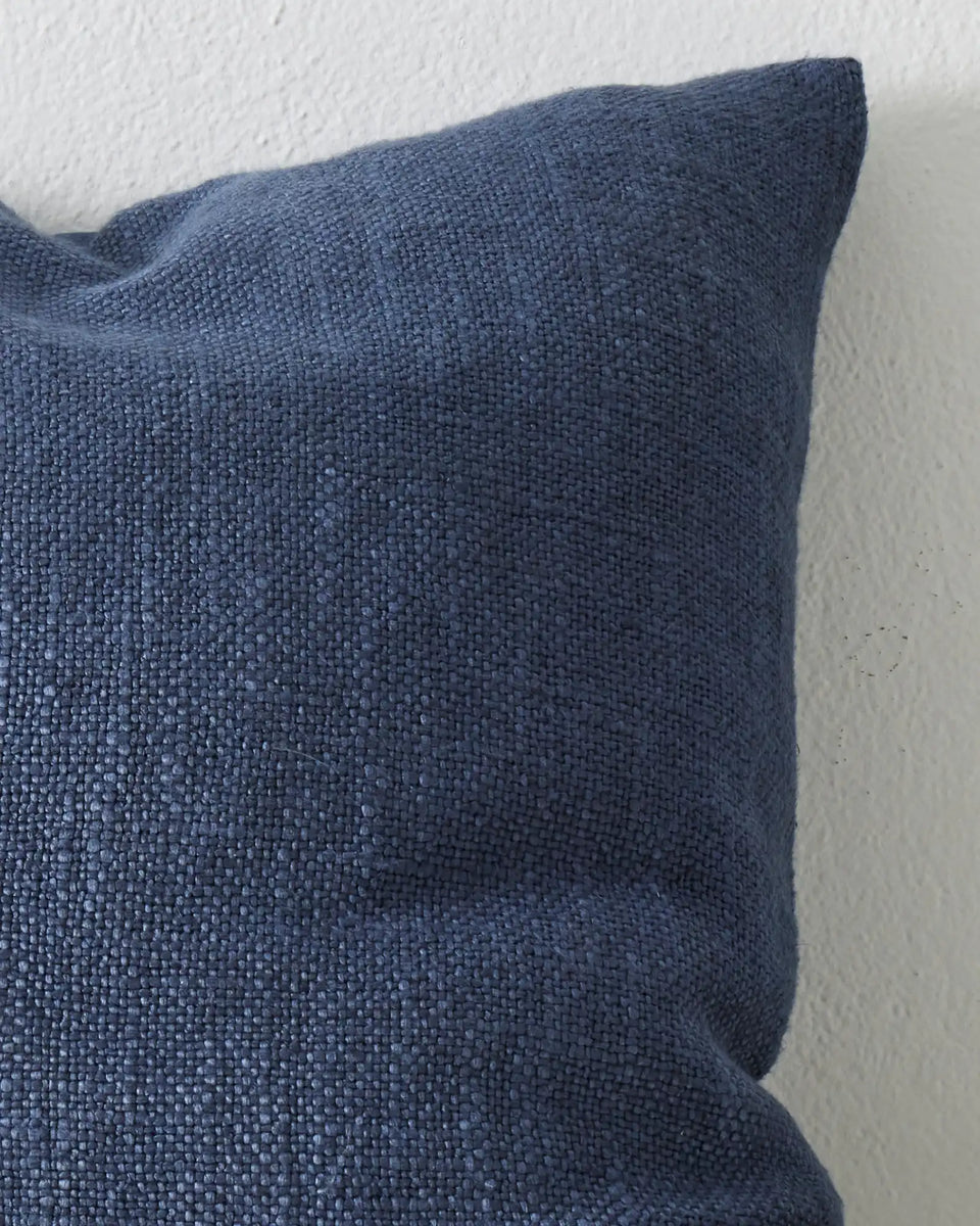 Domenica Throw Cushion in Denim by Weave Home