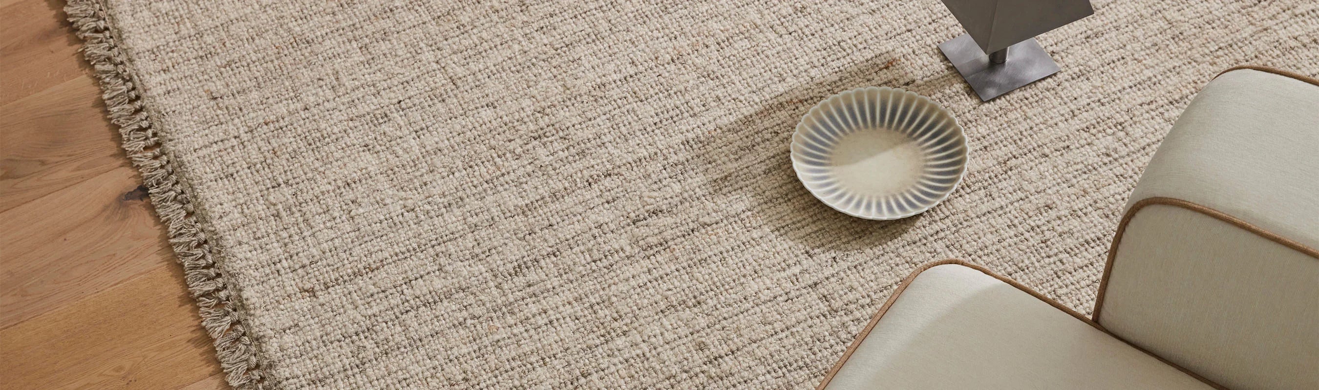 Puglia - Chunky Woven Rug with Fringe – Weave Home