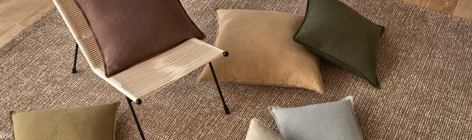 Como European Linen Cushions