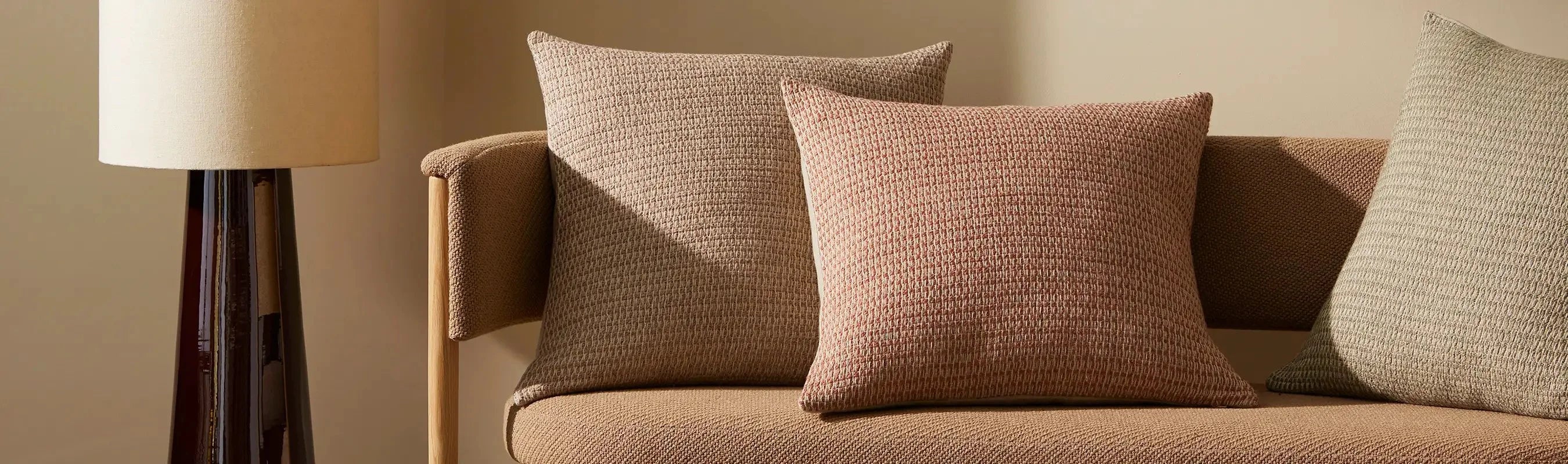Nicolo Woven Micro-Check Cushions
