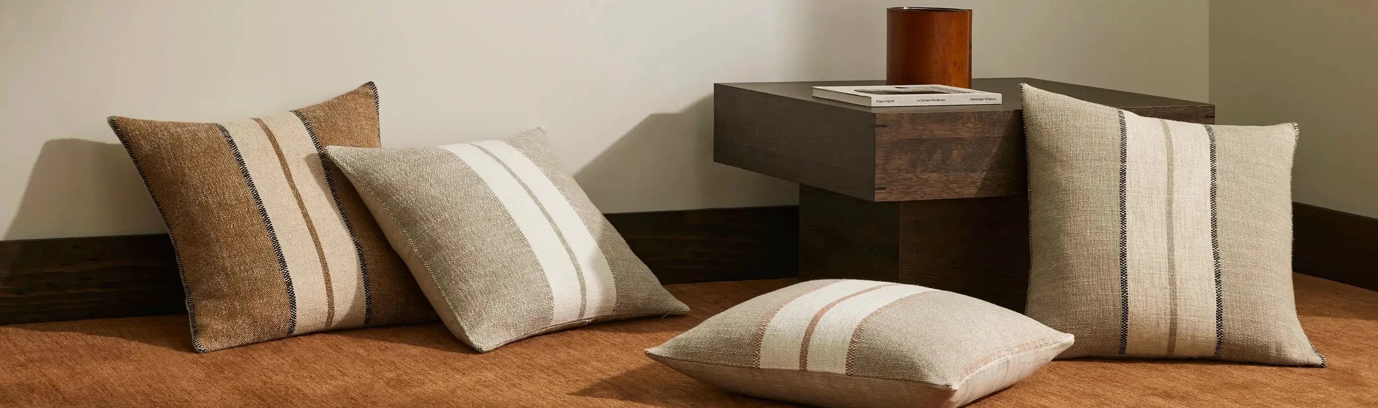 Ottavio Chunky Stripe Cushions
