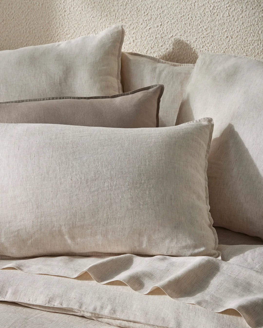 Ravello Pillowcase Set Pebble