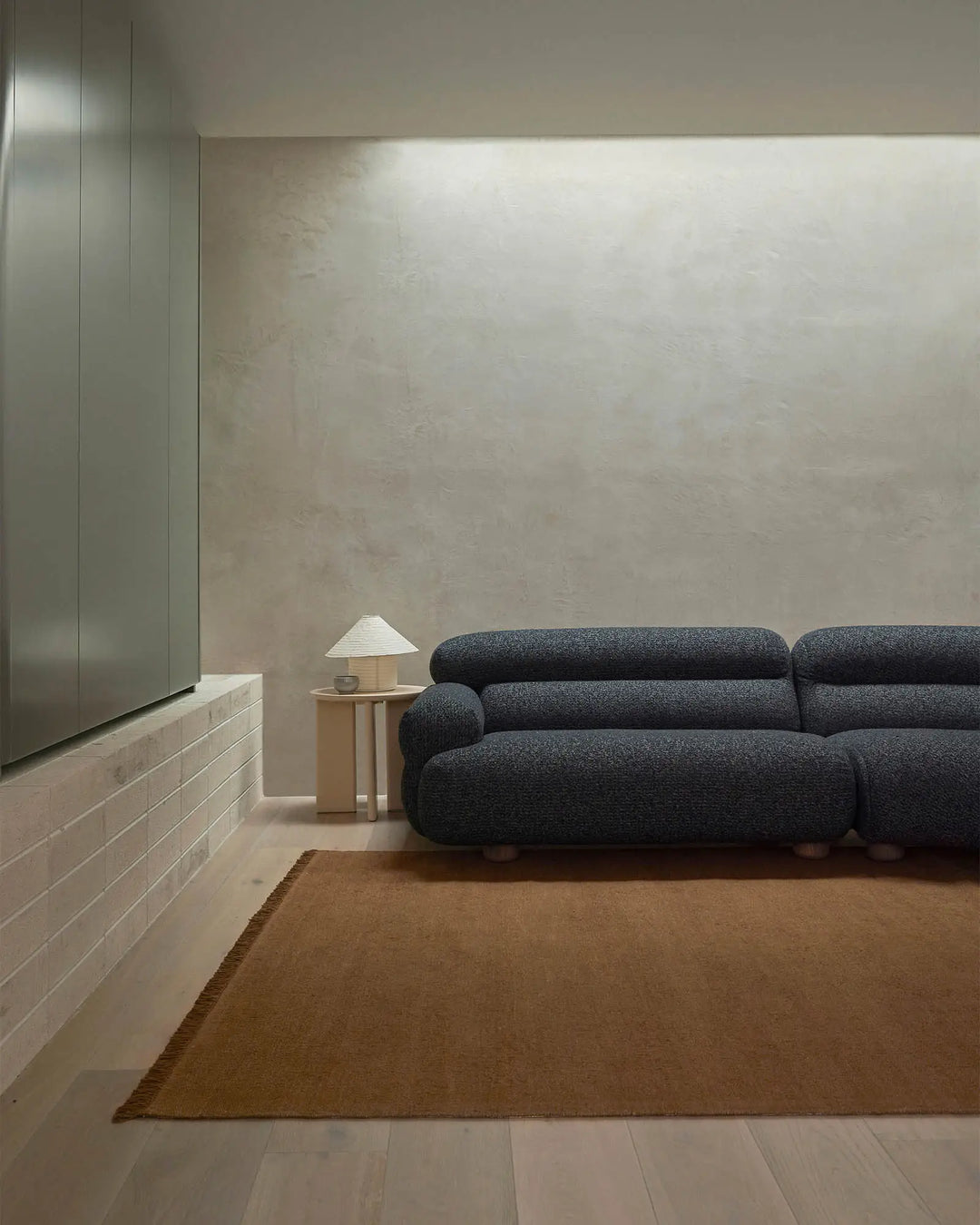 100% linen rugs