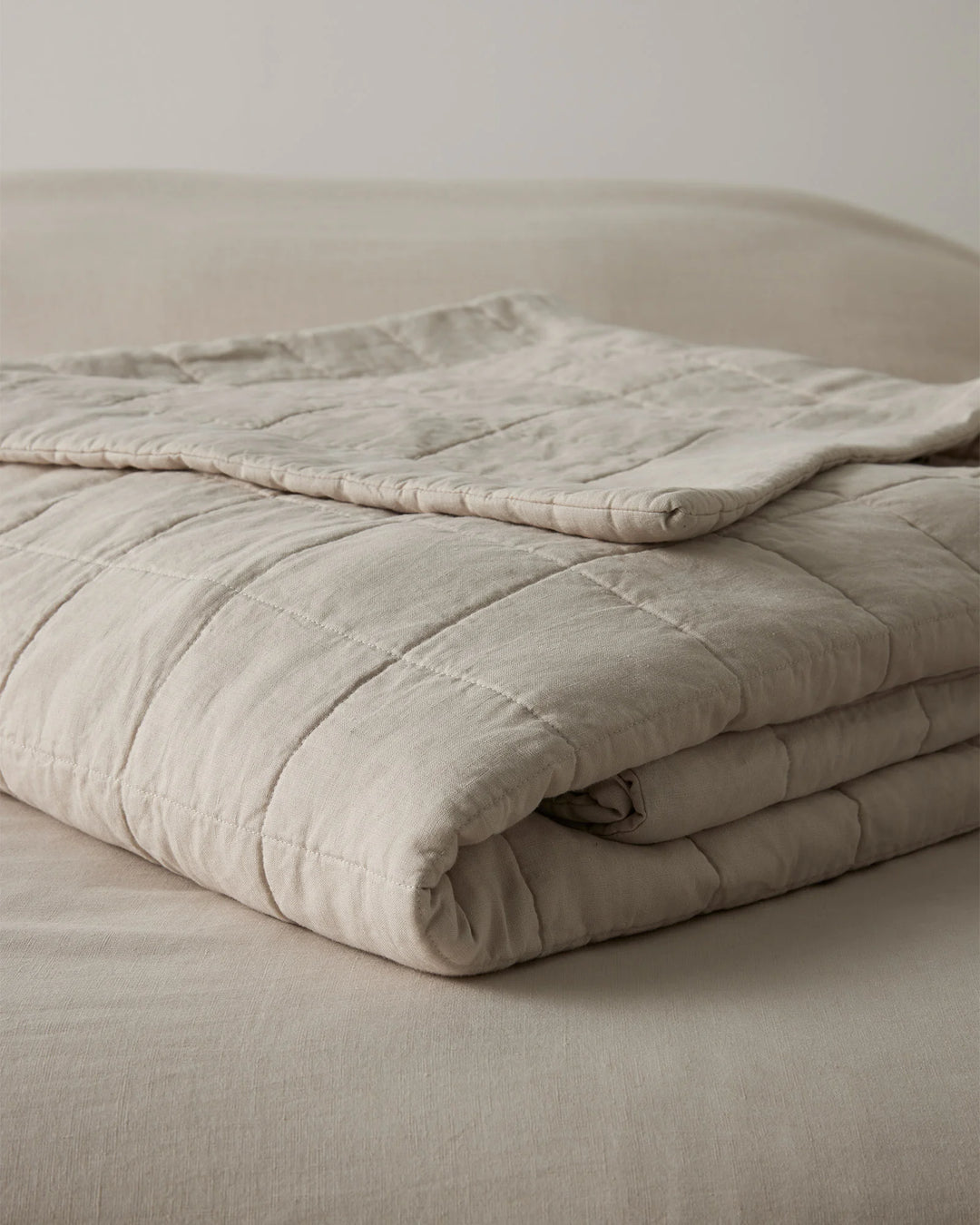 Ravello Coverlet Bone