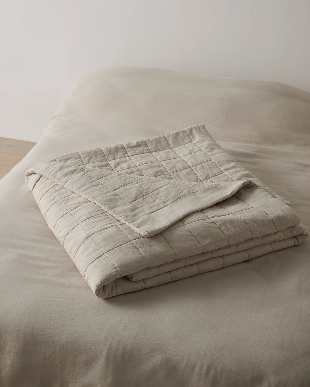 Ravello Coverlet Bone