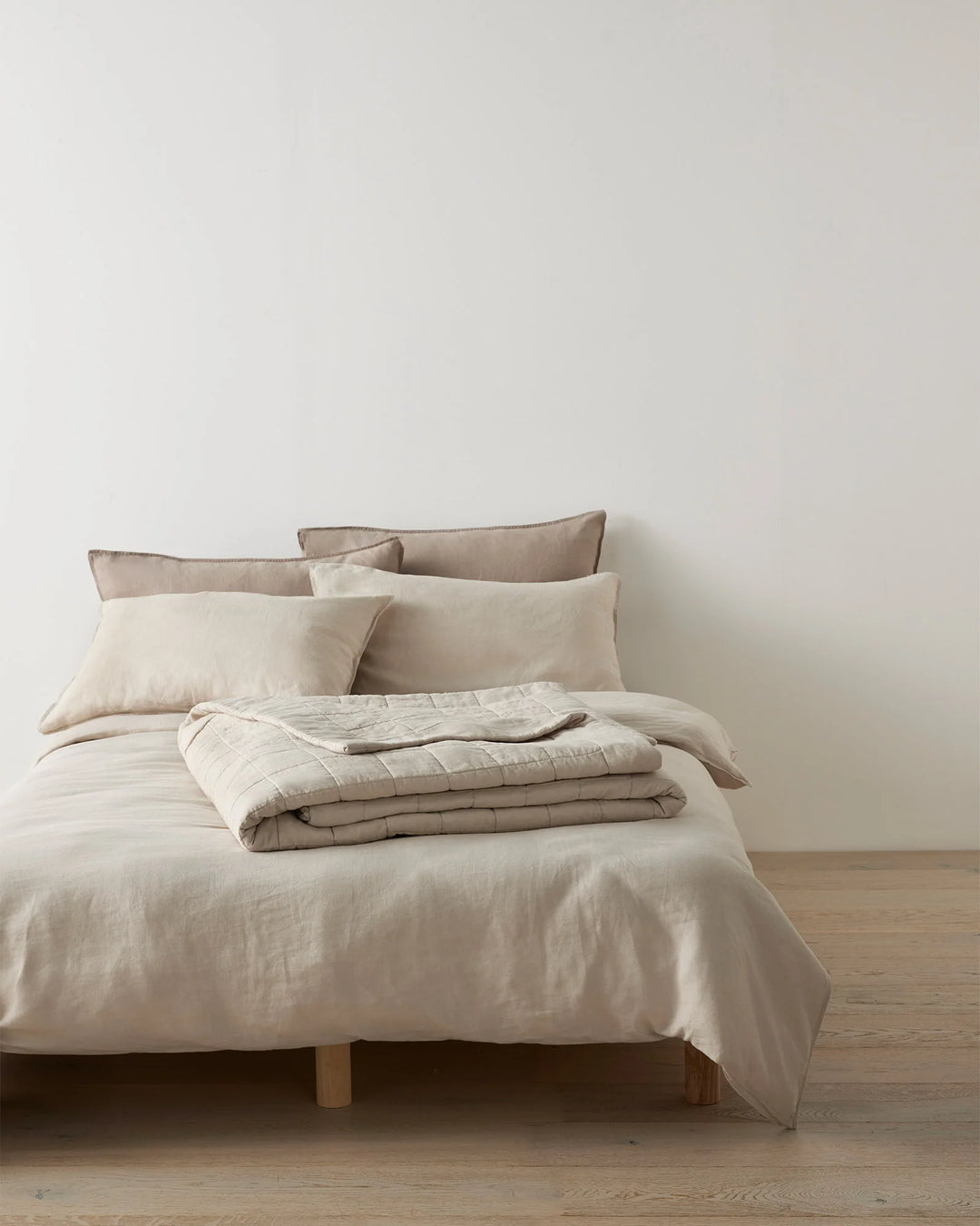 Ravello Coverlet Bone