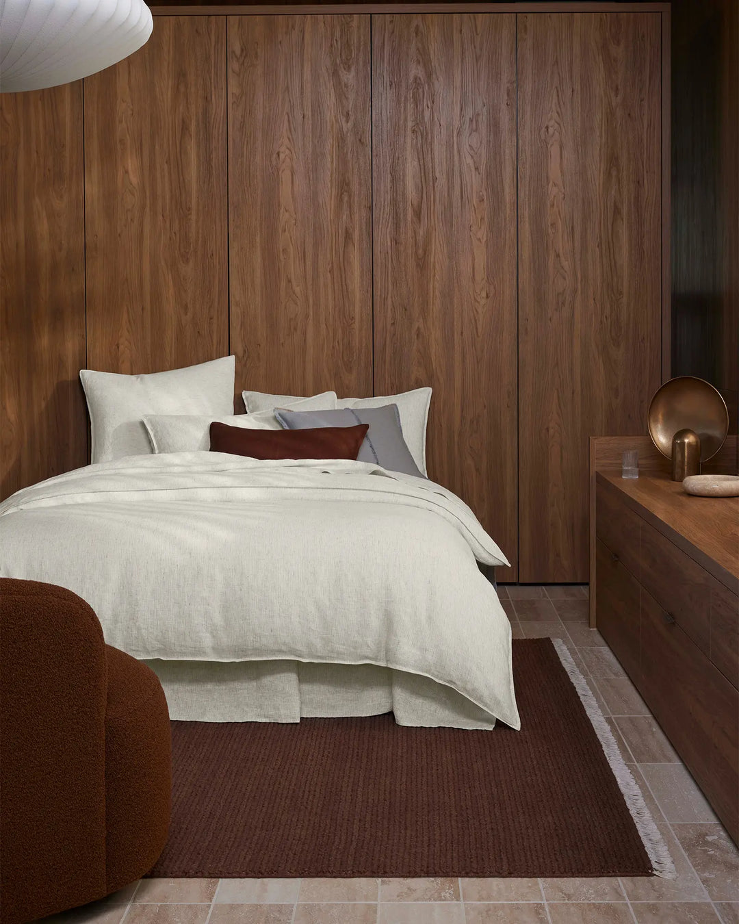 Sova Quilt Cover Savanna Pinstripe
