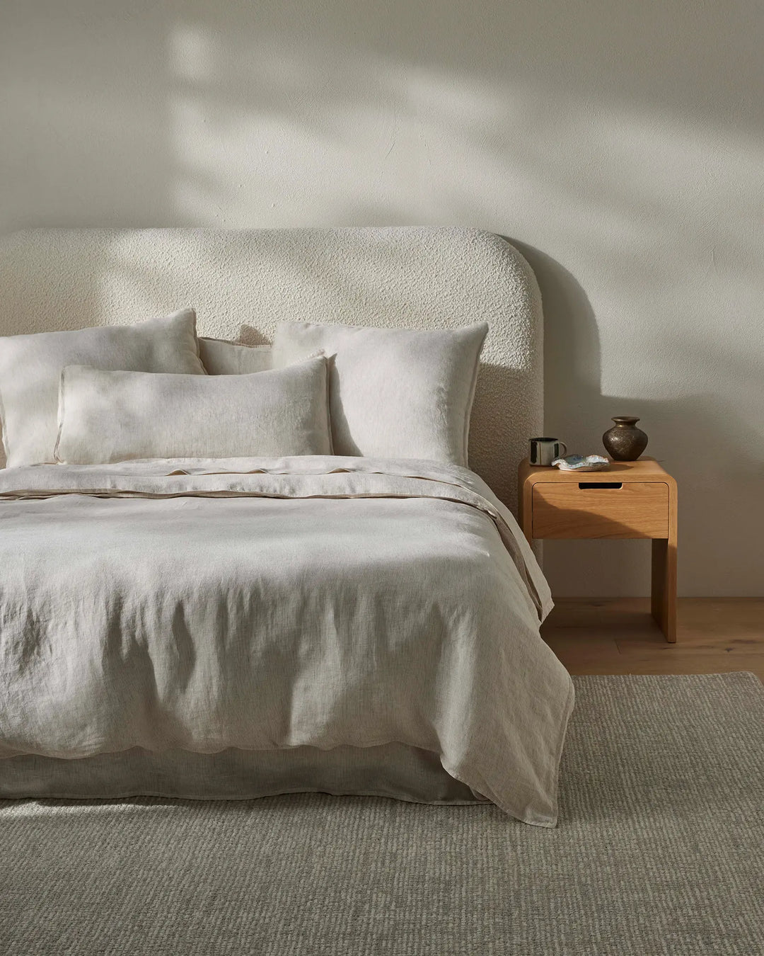 Sova Flat Sheet Savanna Pinstripe