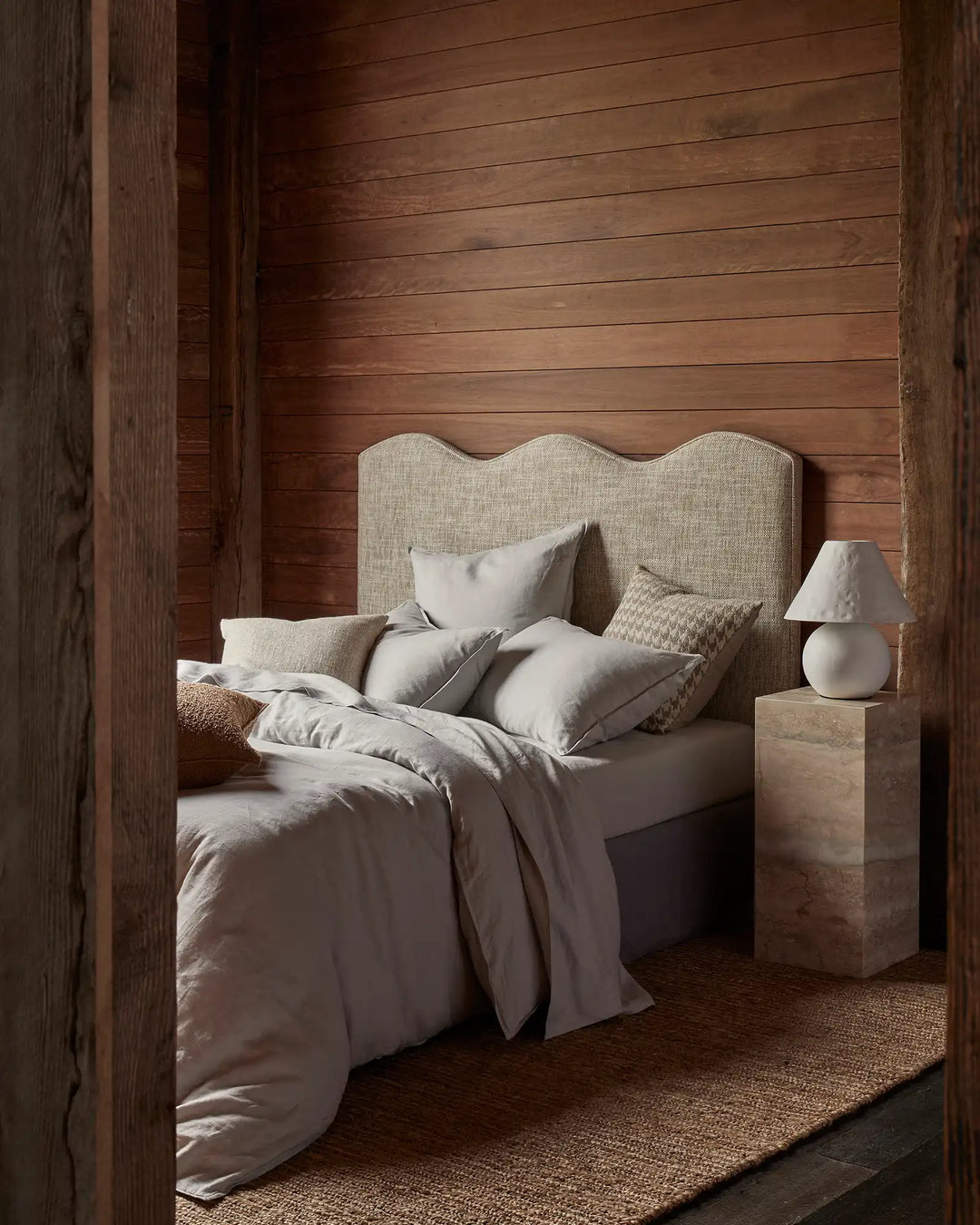 Ravello Fitted Sheet Silver