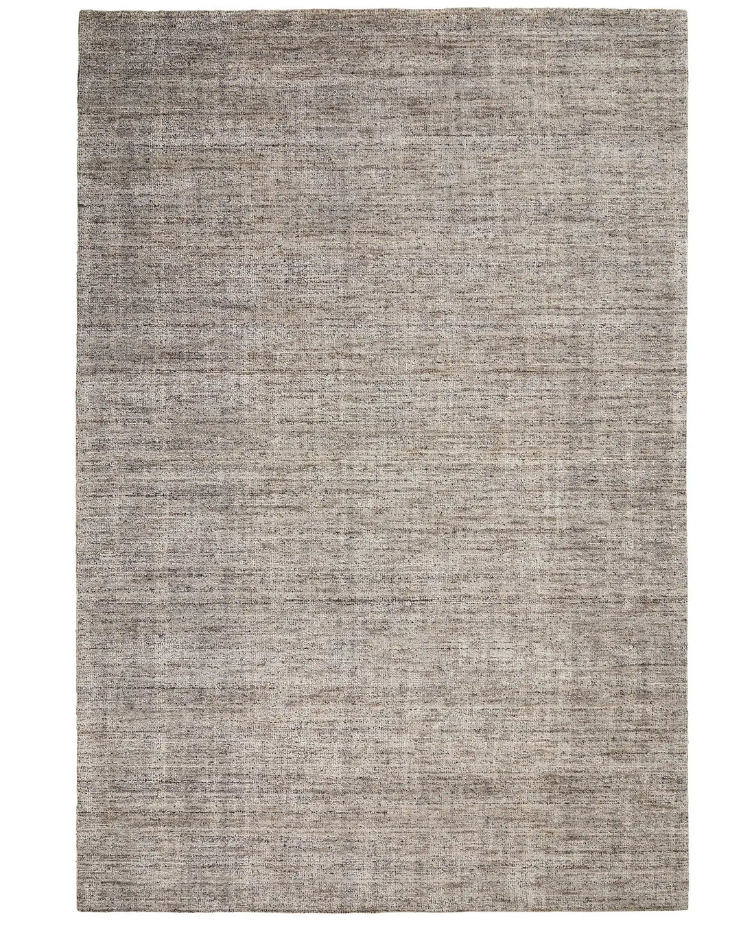 Granito Shale rug in hand-woven wool blend with bouclé texture, neutral grey tone, 3m x 4m by Weave Home