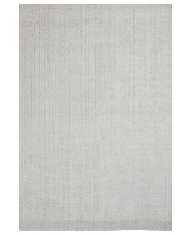 Travertine Marble rug, 2m x 3m, soft viscose-wool blend with marbled texture and cotton edge binding by Weave Home