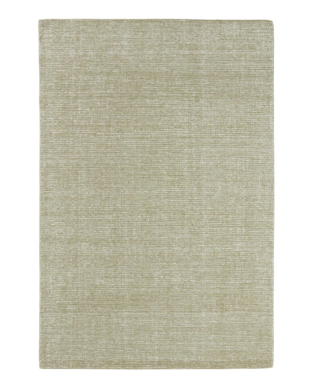 Kaia Willow rug in sage green, 2x3m, 100% NZ wool with textured loop pile weave by Weave Home