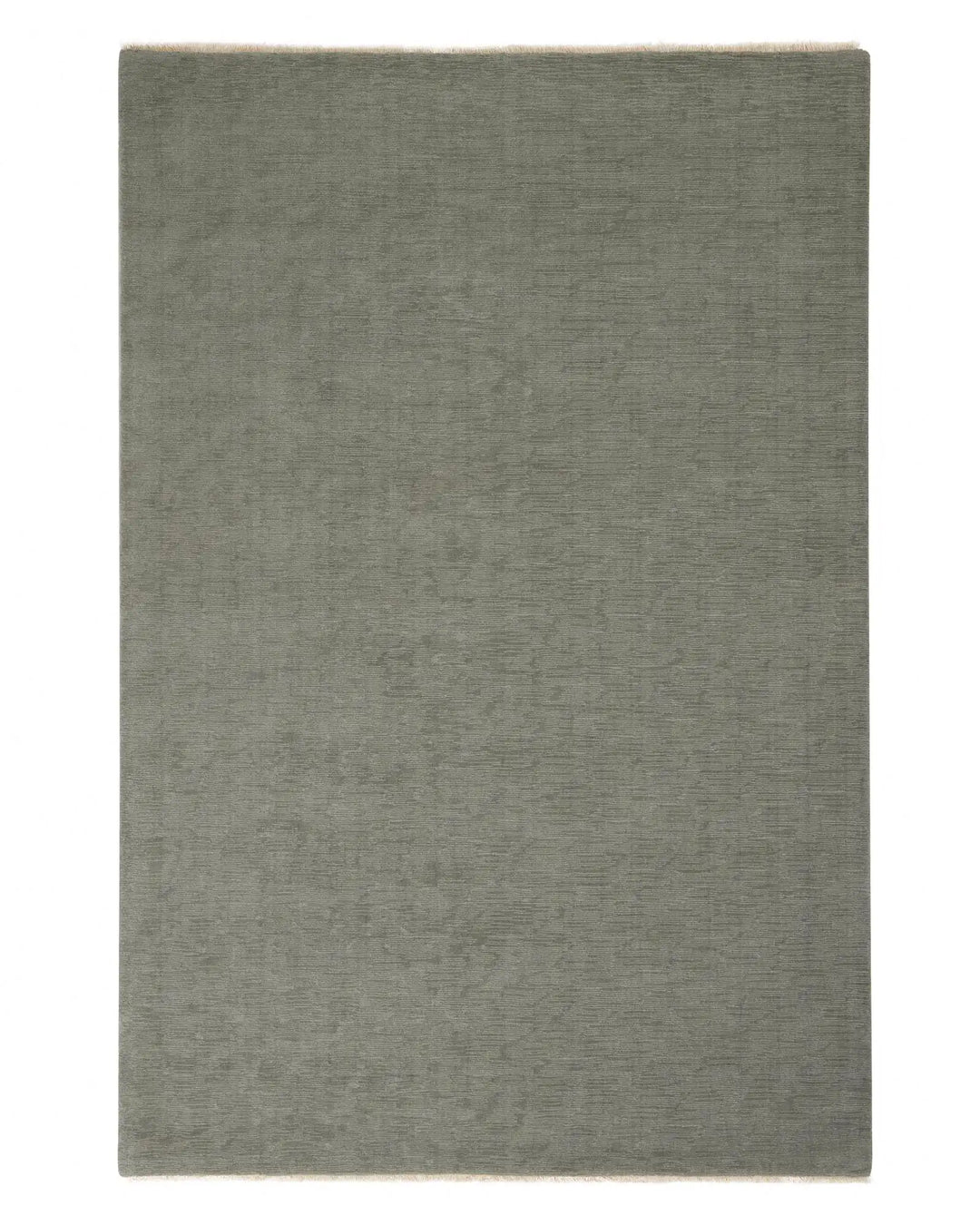 Alessandre Mineral rug in soft grey-blue, hand-woven 100% NZ wool with cotton backing, 2m x 3m by Weave Home