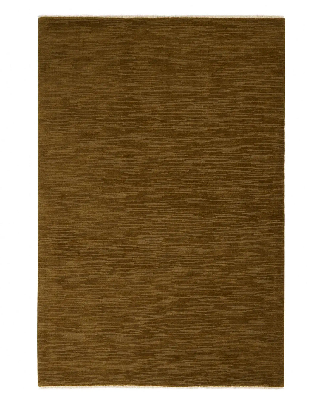 Alessandre Oakmoss rug, hand-woven NZ wool in rich olive, 2m x 3m, low traffic by Weave Home