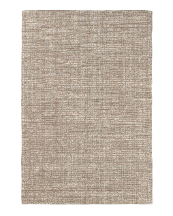 Kaia Mocha rug, 2x3m, textured NZ wool with contrast loop pile and two-tone effect by Weave Home